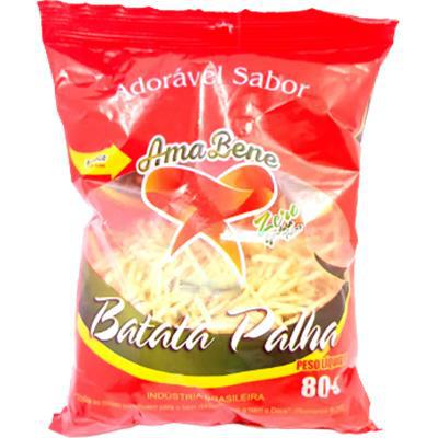 BATATA PALHA AMABENE 80GR.