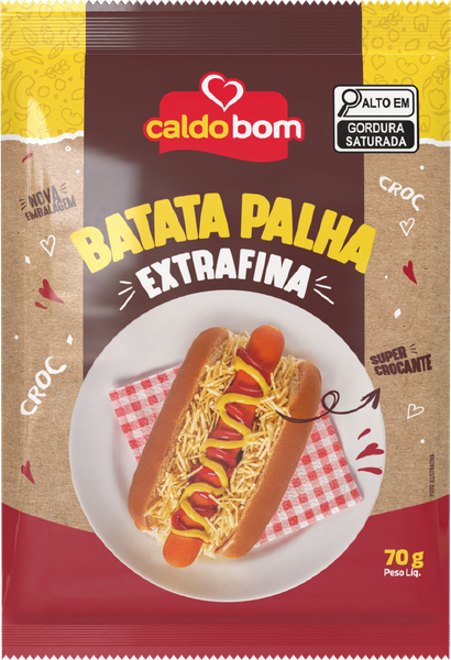 Batata Palha Caldo Bom 70g