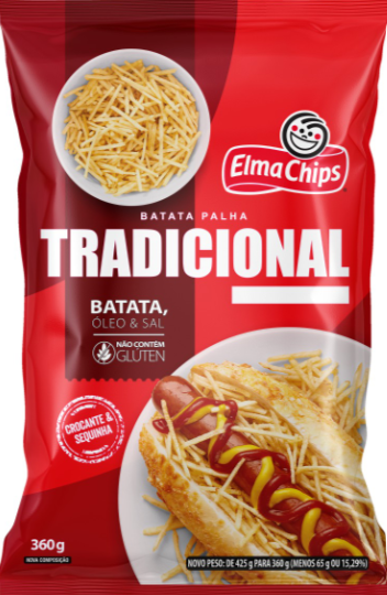 Batata Palha E Chips 360G Tradicional