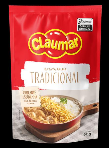 BATATA PALHA NATURAL CLAUMAR 90G