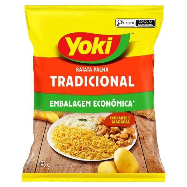 BATATA PALHA YOKI 195G TRADICIONAL