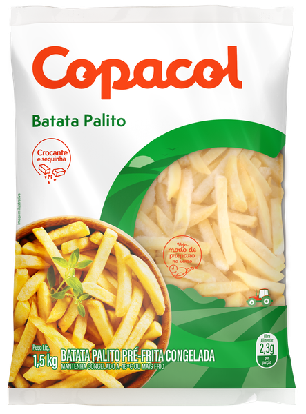 Batata Congelada Copacol 1,5kg