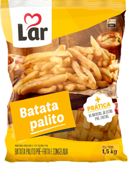 VEG-BATATA PALITO 1,5KG LAR