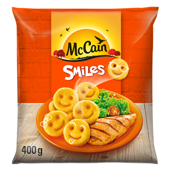 BATATA PRE FRITA MCCAIN SMILES 400G