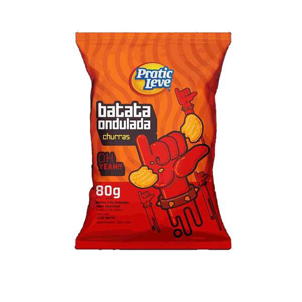 BATATA  PRATIC LEVE ONDULDA  CHURRASCO  80 G