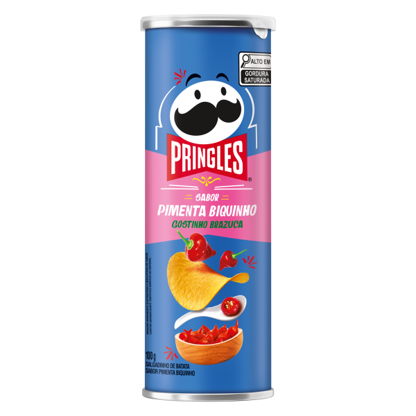 BATATA FRITA PRINGLES 100G PIMENTA BIQUI