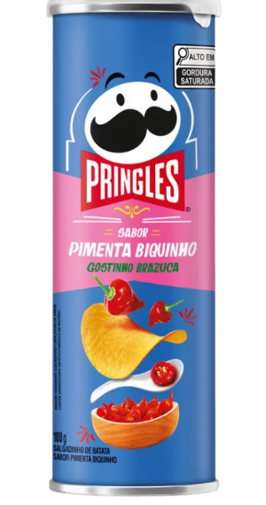BATATA PRINGLES PIMENTA BIQUINHO 100G