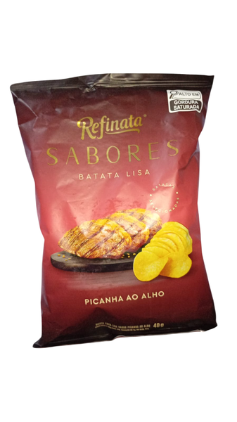 BATATA LISA REFINATA PICANHA AO ALHO CICOPAL 40G