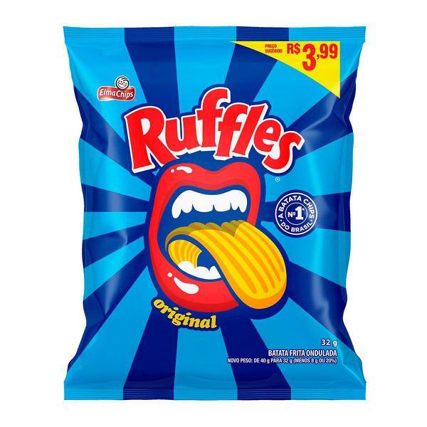 BATATA RUFFLES 32G ORIGINAL