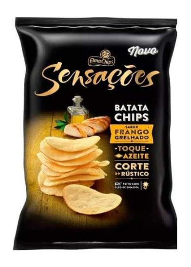 BATATA SENSACOES 35G FRANGO GRELHADO ELMA CHIPS