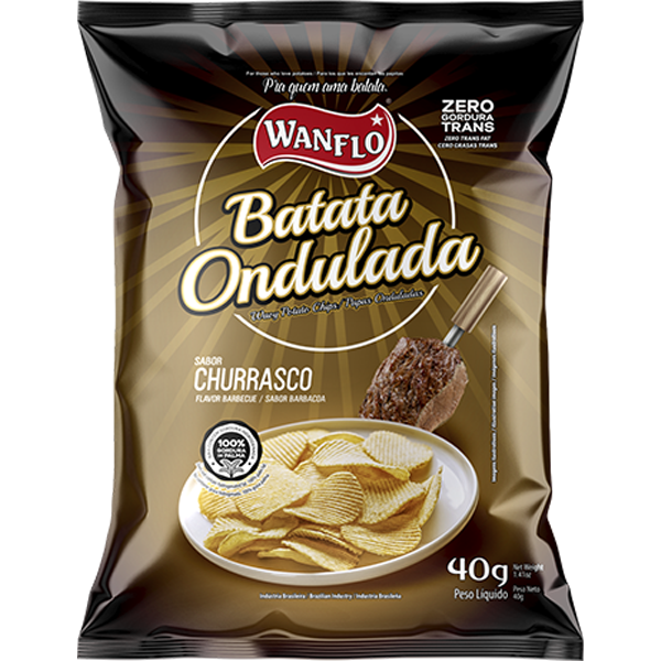 BATATA ONDULADA WANFLO CHURRASCO 40