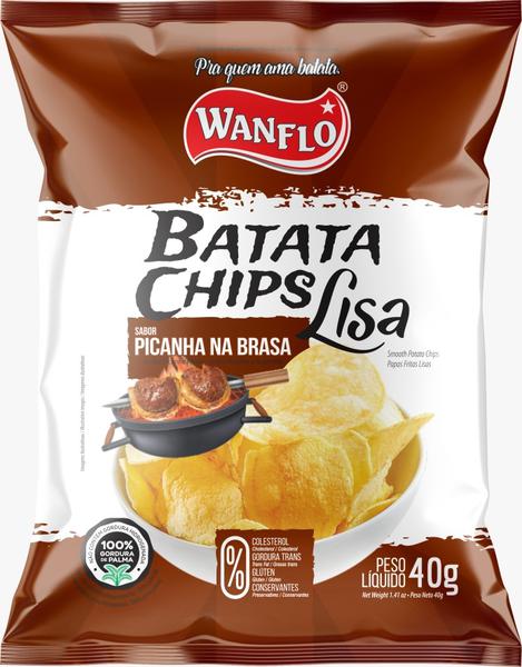 BATATA LISA WANFLO PICANHA NA BRASA 40G