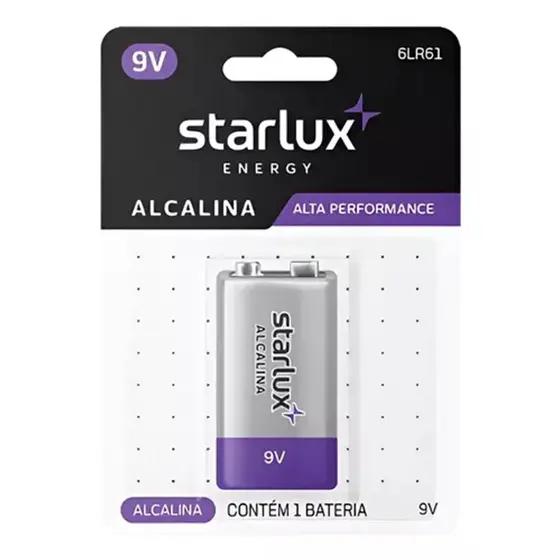 BATERIA STARLUX ENERGY ALCALINA 9V UN