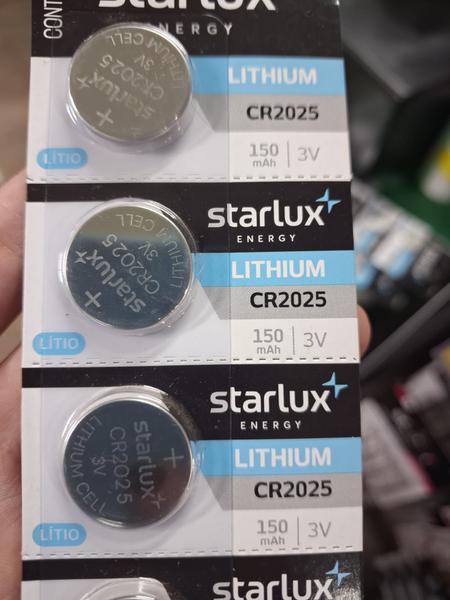 BATERIA STARLUX ENERGY CR2025 LITHI