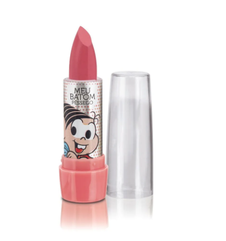 BATOM TURMA DA MONICA 3,5G, PESSEGO