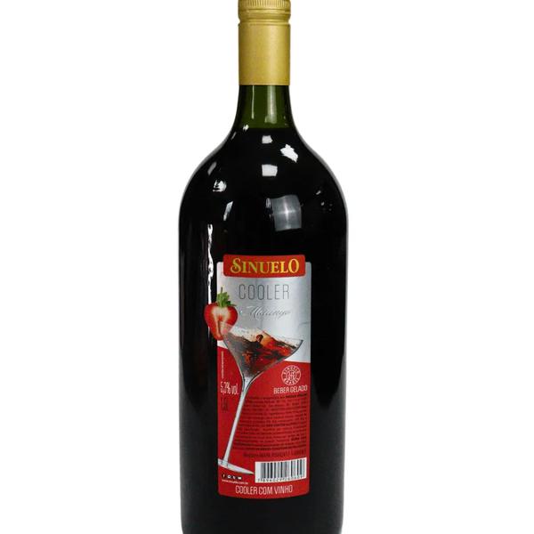 COOLER SINUELO 750ML MORANGO
