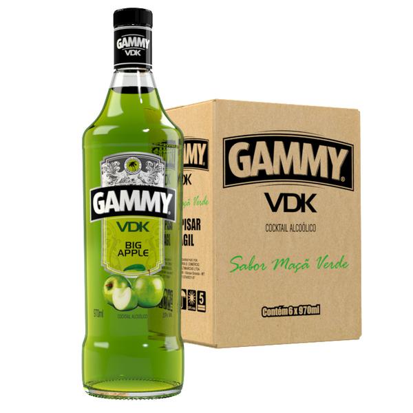 BEB VODKA GAMMY 970ML MACA VERDE