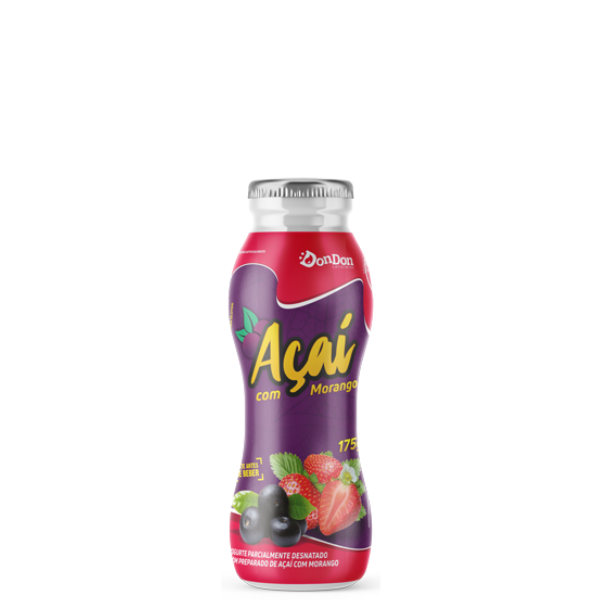 BEBIDA LACTEA ACAI C/BANANA  DONDON 140G 24