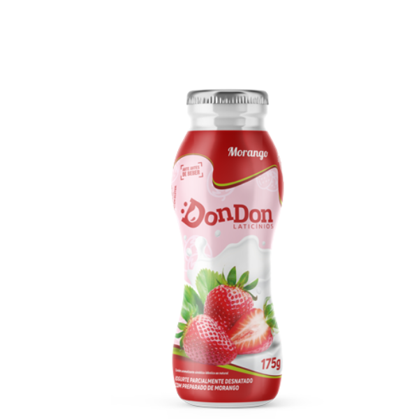 BEBIDA LACTEA ACAI C/ MORANGO  DONDON 140G 24