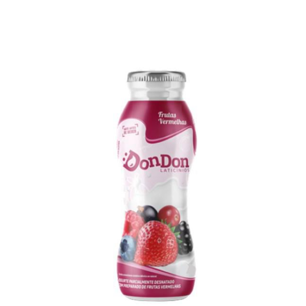 BEBIDA LACTEA FRUTAS VERMELHAS DONDON 140G 24