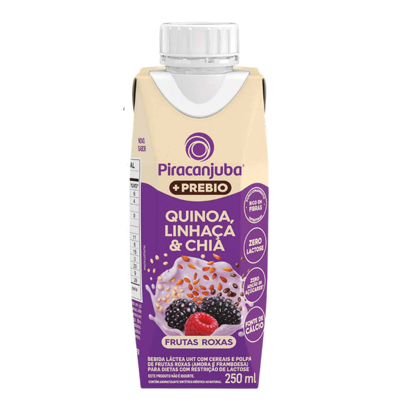 BEBIDA LACTEA PIRACANJUBA 250ML F.ROXA