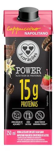 BEB.LACTEA 3CORACOES 250ML POWER NAPOLITANO