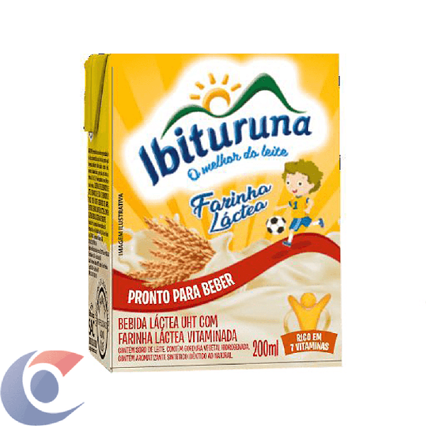 BEBIDA LACTEA  COM FARINHA IBITURUNA 200ML 
