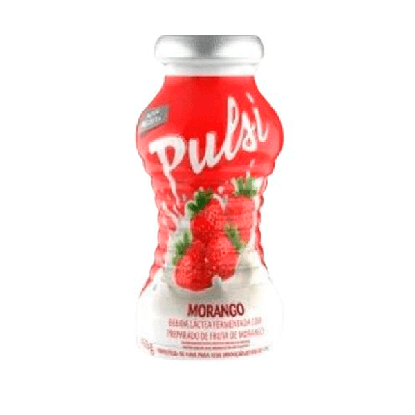 Bebida Láctea Pulsi Morango