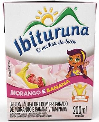VITAMINA MORANGO/BANANA IBITURUNA 200ML