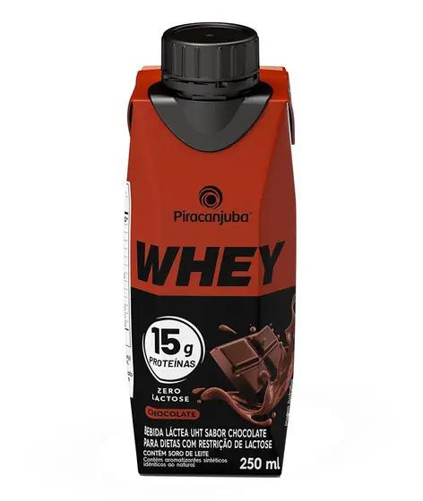 BEBIDA PIRACANJUBA WHEY ZERO CHOCOLATE 250ML