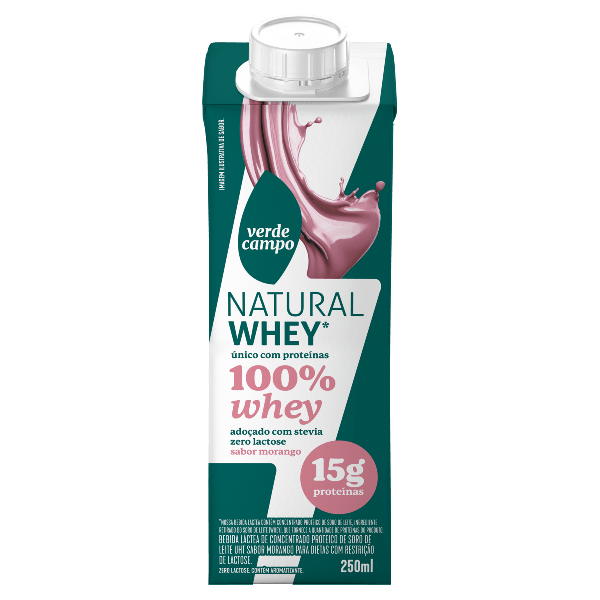 BEBIDA LACTEA  VERDE CAMPO 250ML WHEY CH