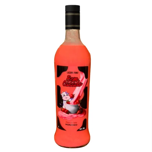 LICOR BEM CASADO MORANGO 1L