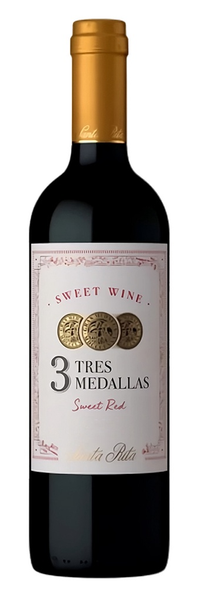 BEB VINHO CHI TRE MEDALLAS TT 750ML SWEET CAB SAUV