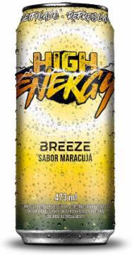ENERGETICO HIGH ENERGY  BREEZE MARACUJA 473ML
