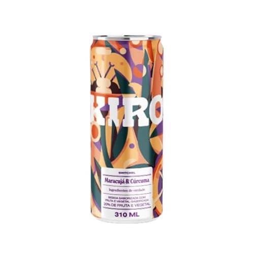 BEBIDA KIRO SWITCHEL LT 310ML MARACUJA E CURCUMA