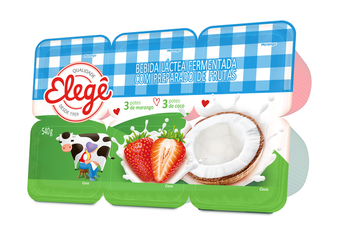 BEBIDA LACTEA ELEGE FRUTAS 510G