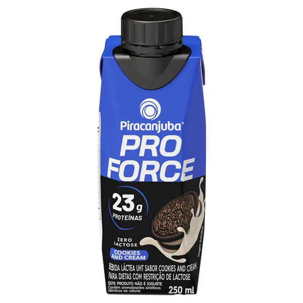 BEB LACTEA PIRACANJUBA PROFORCE COOKIES 250ML
