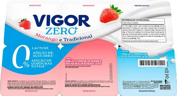 IOG POLPA VIGOR ZERO 480G MORANGO/TRAD