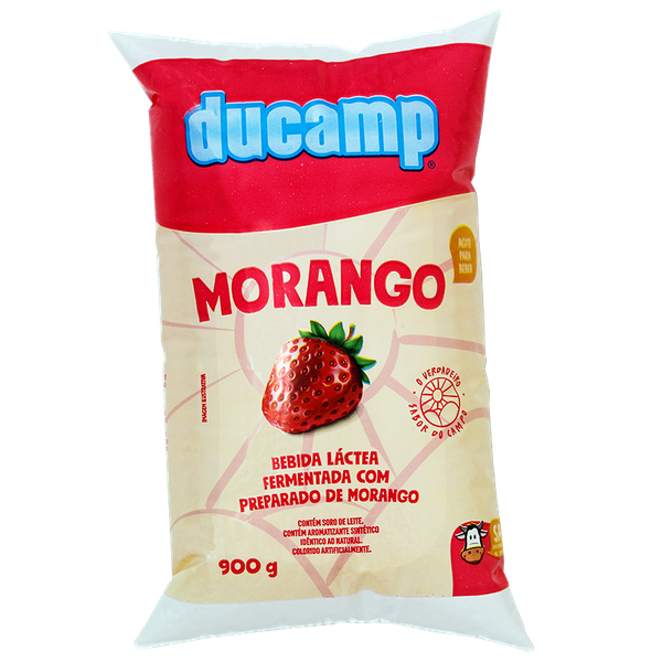 Bebida Lactea Du Campo Morango 850g