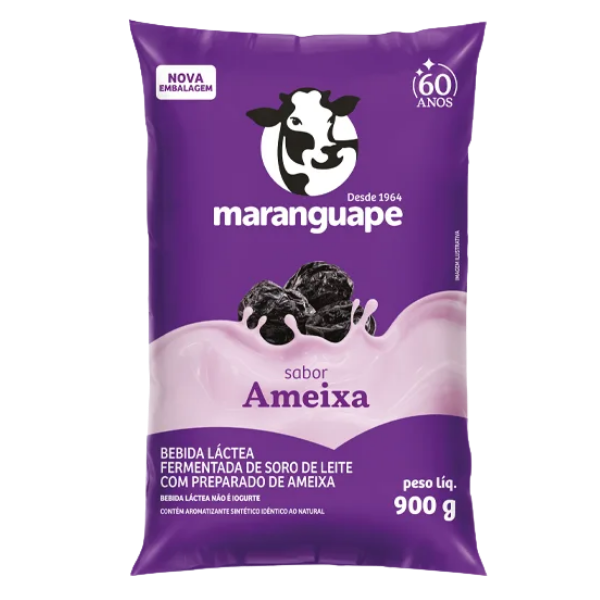 BEBIDA LACTEA MARANGUAPE AMEIXA 900G