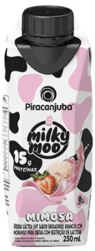 Bebida Láctea Pirakids Milkymoo 15g Proteína 250ml Mimosa