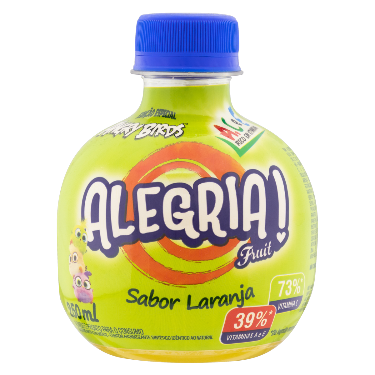 SUCO ALEGRIA LARANJA 250ML