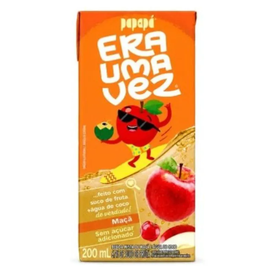 SUCO DE MAÇA ERA UMA VEZ 200ML PAPAPA