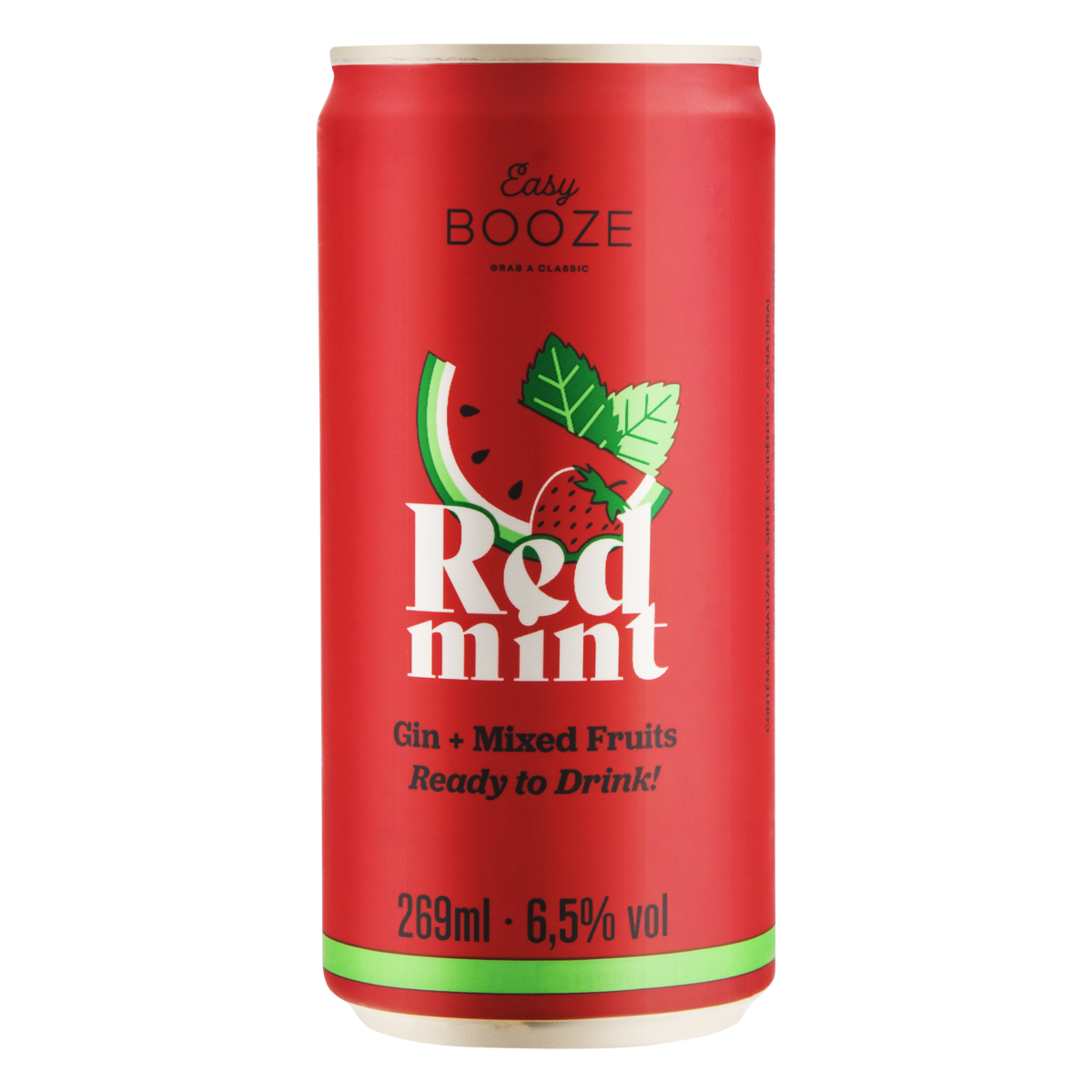 DRINK EASY BOOZE RED MINT 269ML