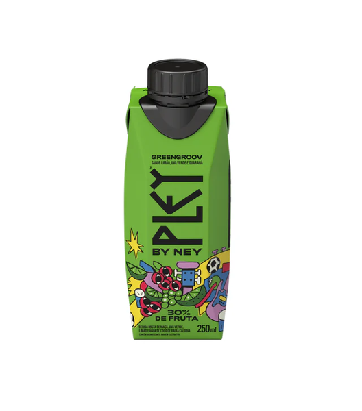 BEBIDA MISTA TIAL GREENGROOV PLEY BY NEY 250ML