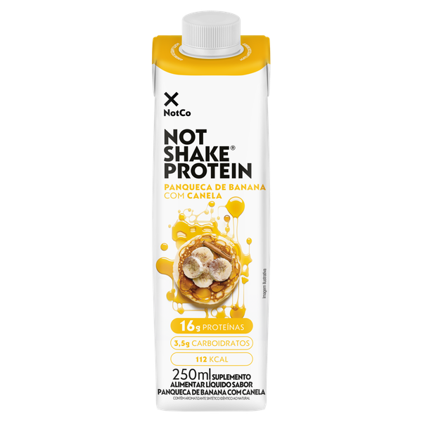 NOT SHAKE PROTEIN 250ML BANANA/CANE