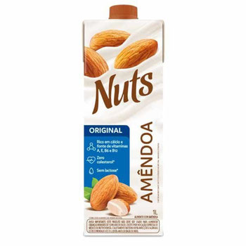 LEITE DE AMENDOA NUTS ORIGINAL 1L