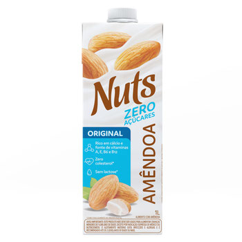 LEITE DE AMENDOA NUTS S/ACUCAR 1L