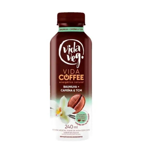 BEBIDA V COFFEE BAUNILH +CAFEINA  AVEIA 240G VIDA VEG