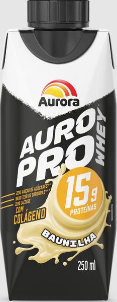 BEB LACTEA AURORA AURO PRO WHEY BAUNILHA 250ML